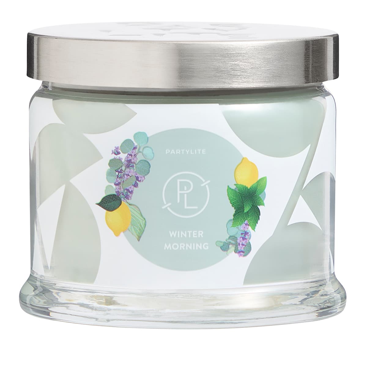 Winter Morning 3-wick Jar candle shown against a white background.