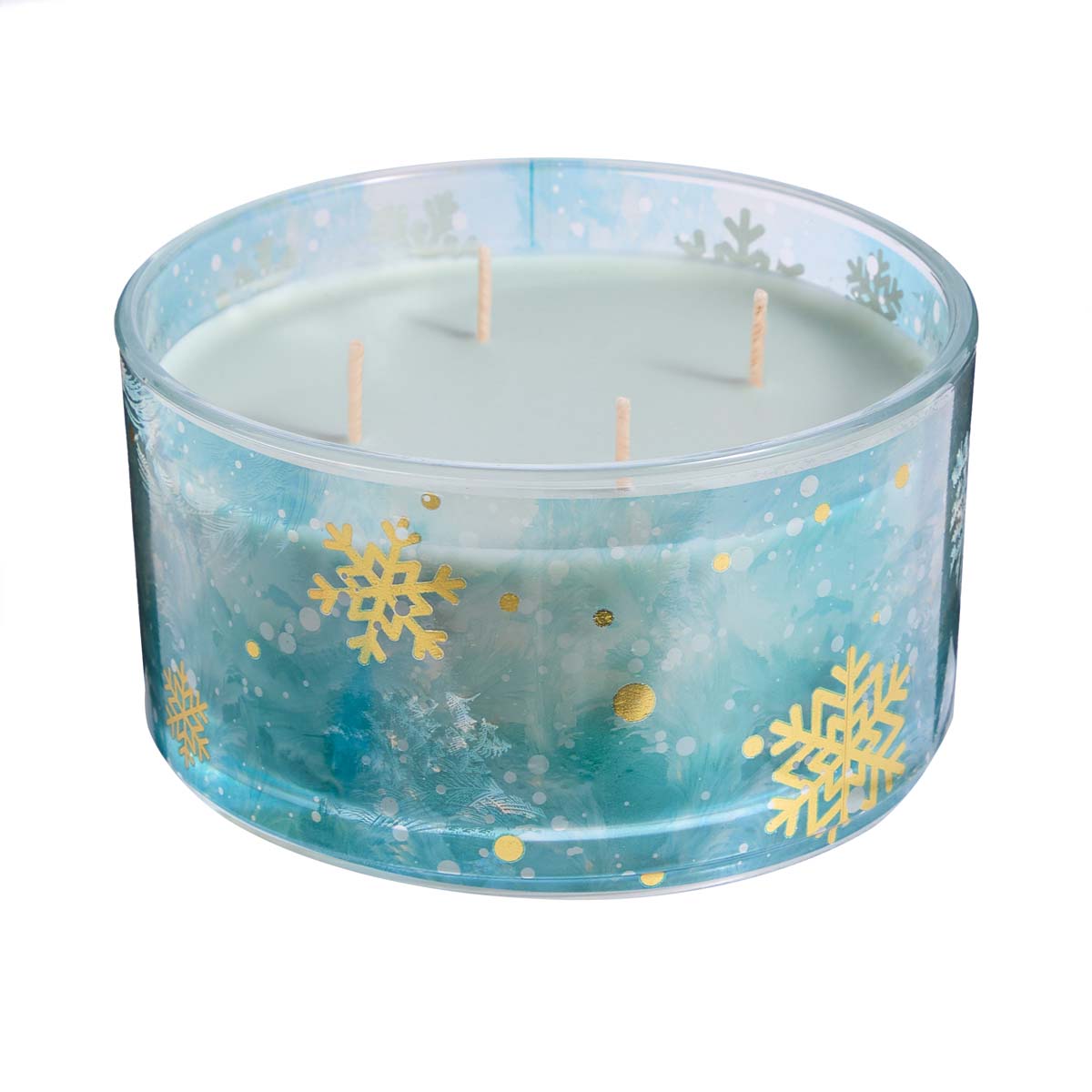 Winter Morning Specialty Jar Candle against a white background.