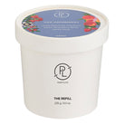 Iced Snowberries Wax Refill shown in it's container against a white background.