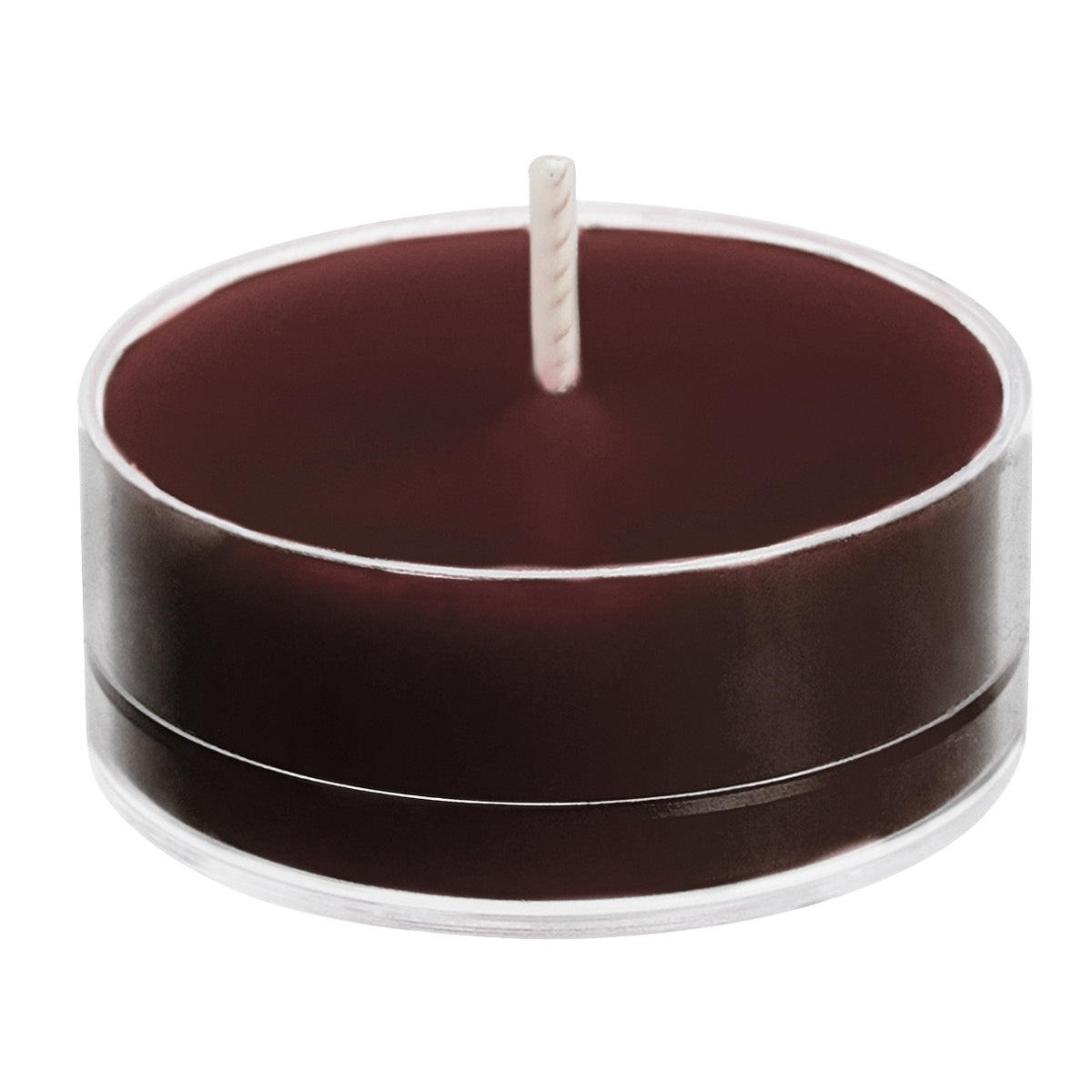 Fireside Hinoki single Tealight Candle against a one background