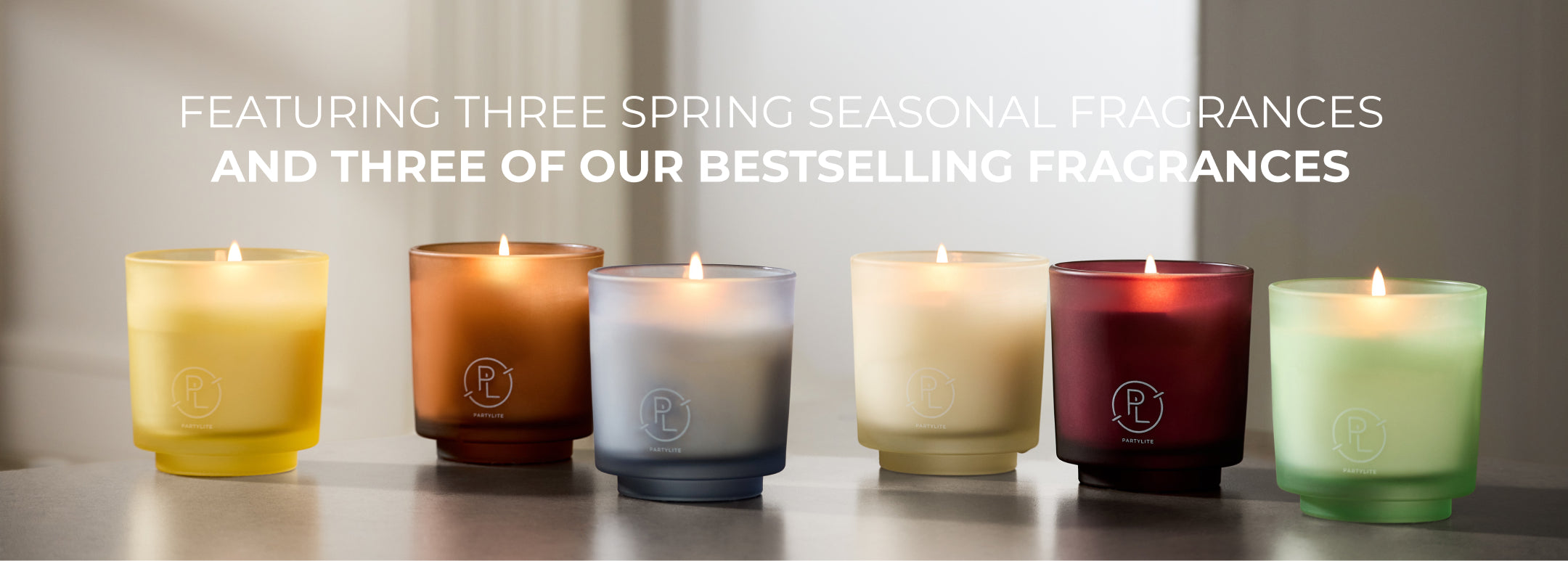 refillable candle collection