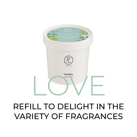 candle refill in packaging