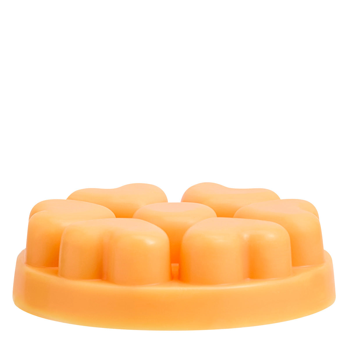 Grapefruit Peach Paloma wax melt shown with a white background