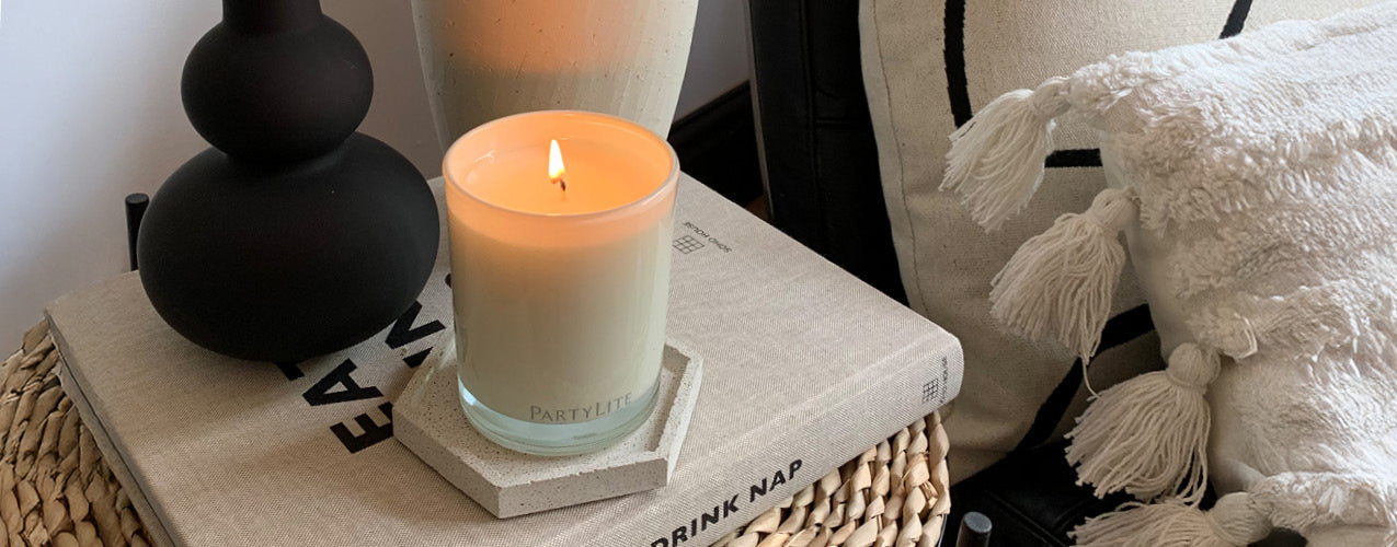 White and Beige Candles