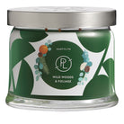 Wild Woods & Foliage 3-wick jar candle against a white background.
