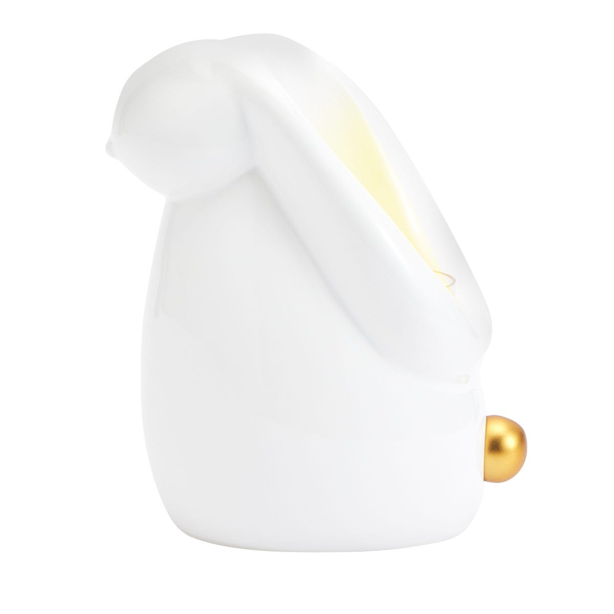 Golden Tail Bunny Tealight Holder