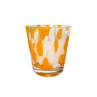 Happy Fragrance Marble jar candle against a white background.
