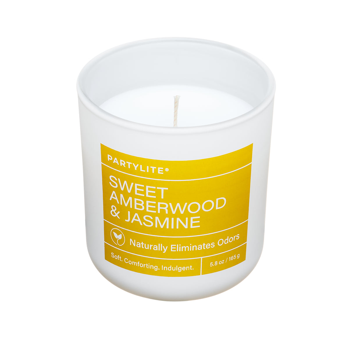 Sweet Amberwood & Jasmine Jar Candle