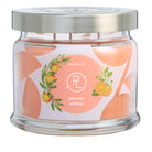 Candle jar with 'Partylite' label and 'Seaside Neroli' description on a white background