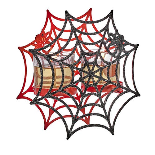 Spider Web Votive Holder