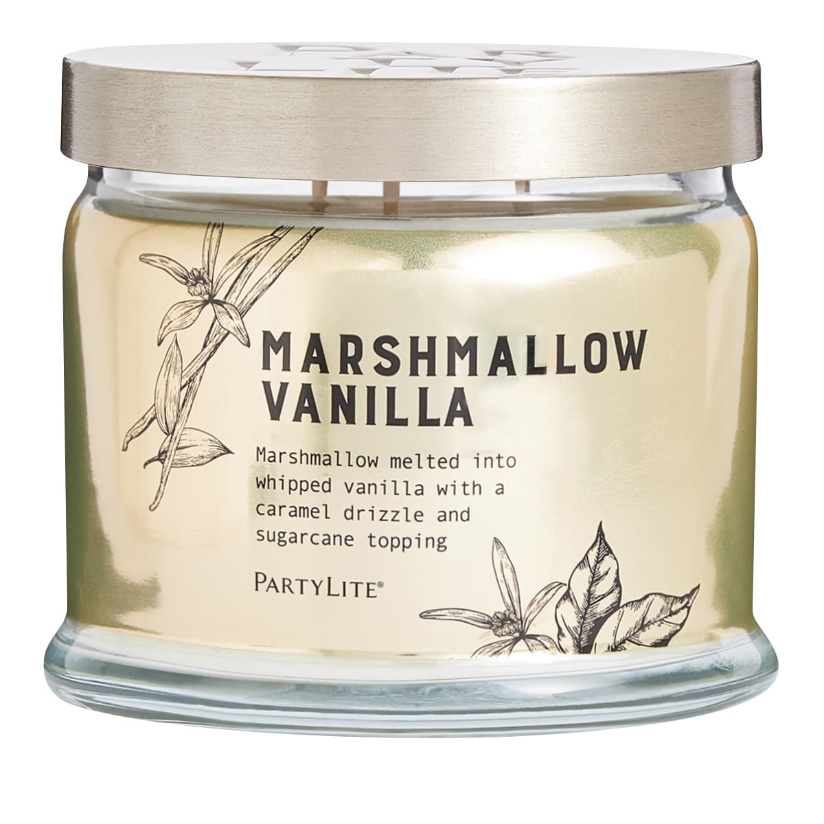 Marshmallow Vanilla 3 Wick Jar Candle