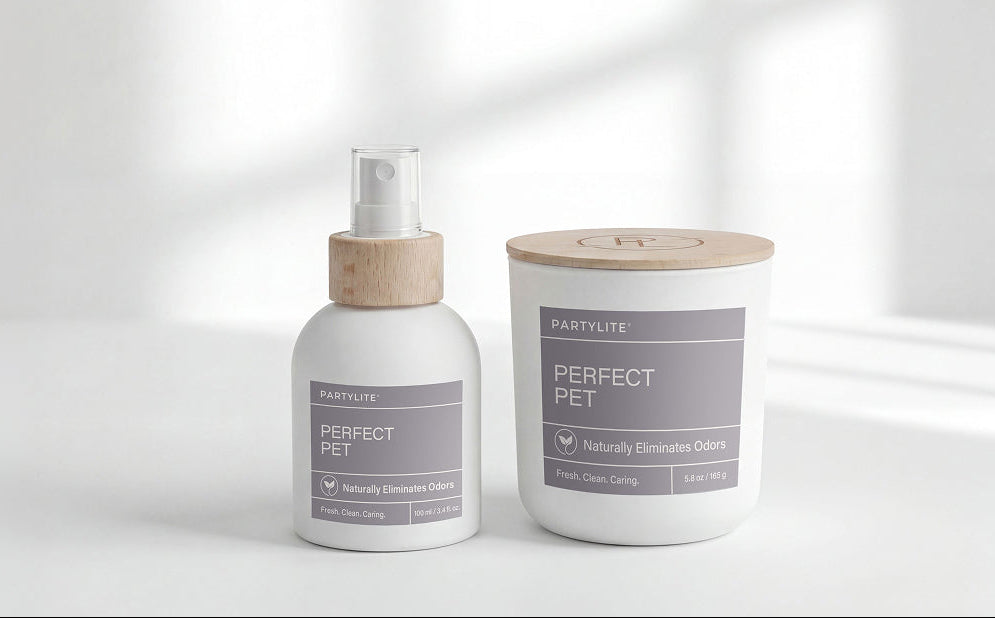 Two 'Perfect Pet' products on a white background