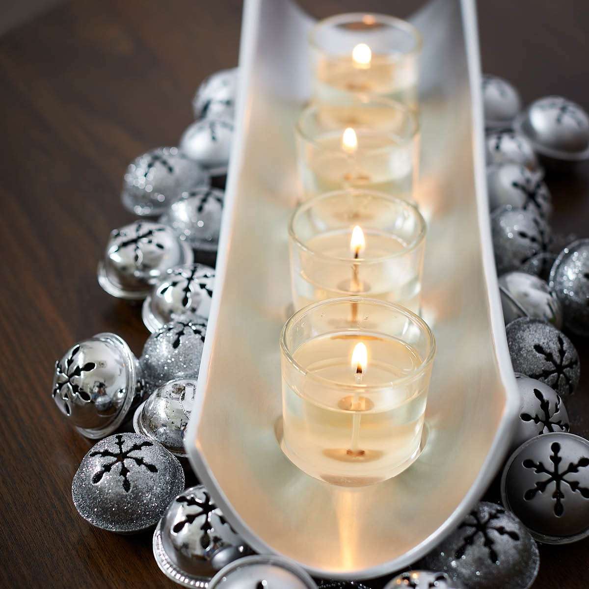 Silver Chic Centrepiece