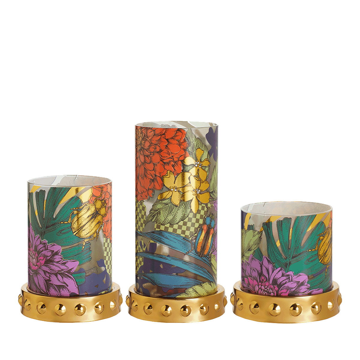 Garden Couture Tealight Holder Trio