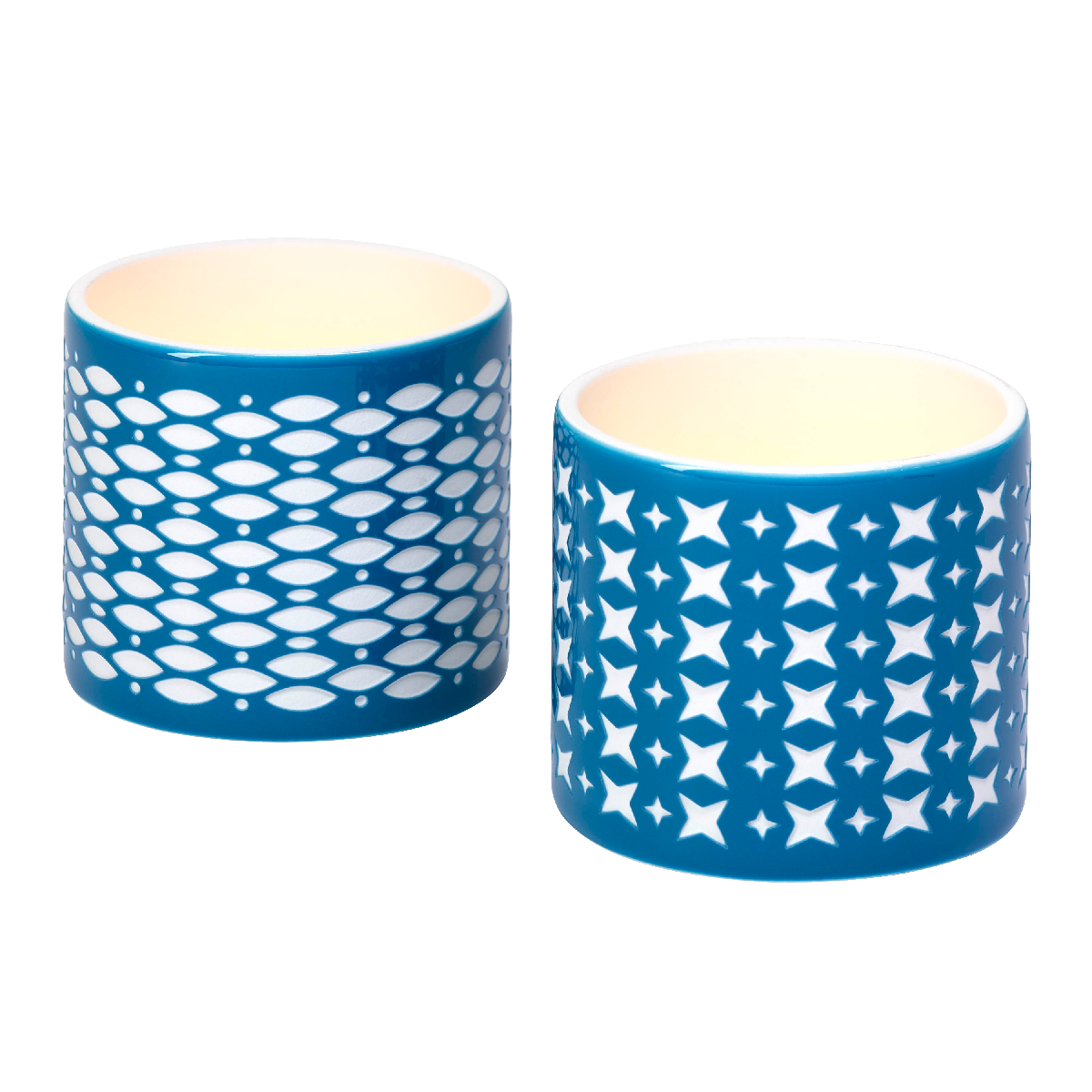 Grecian Tealight Candle Holder Pair
